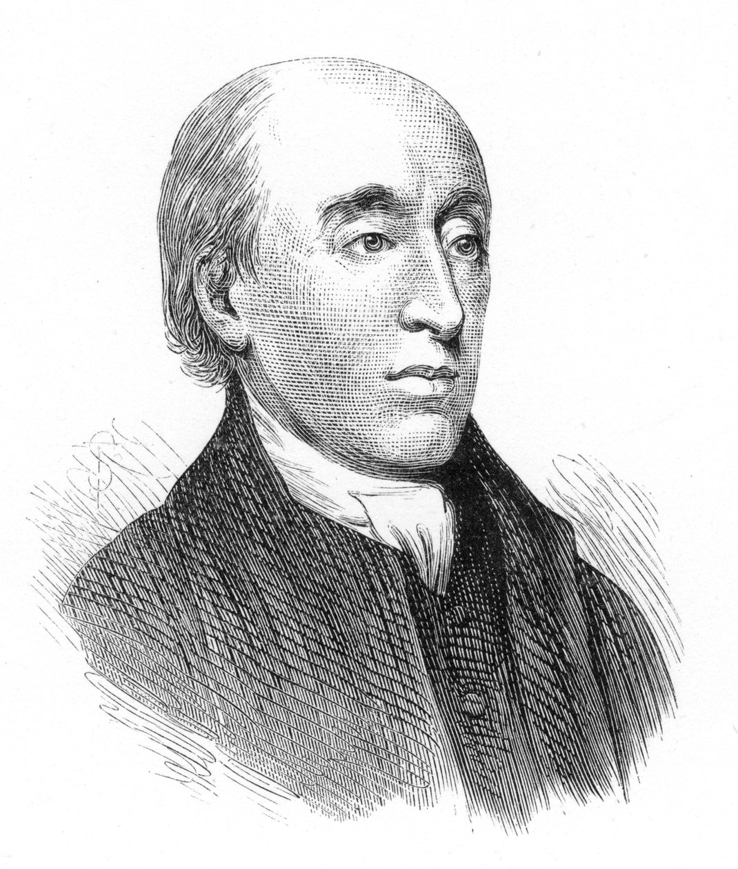 James Hutton, schottischer Geologe, 18. Jahrhundert, 1875 von Unbekannt