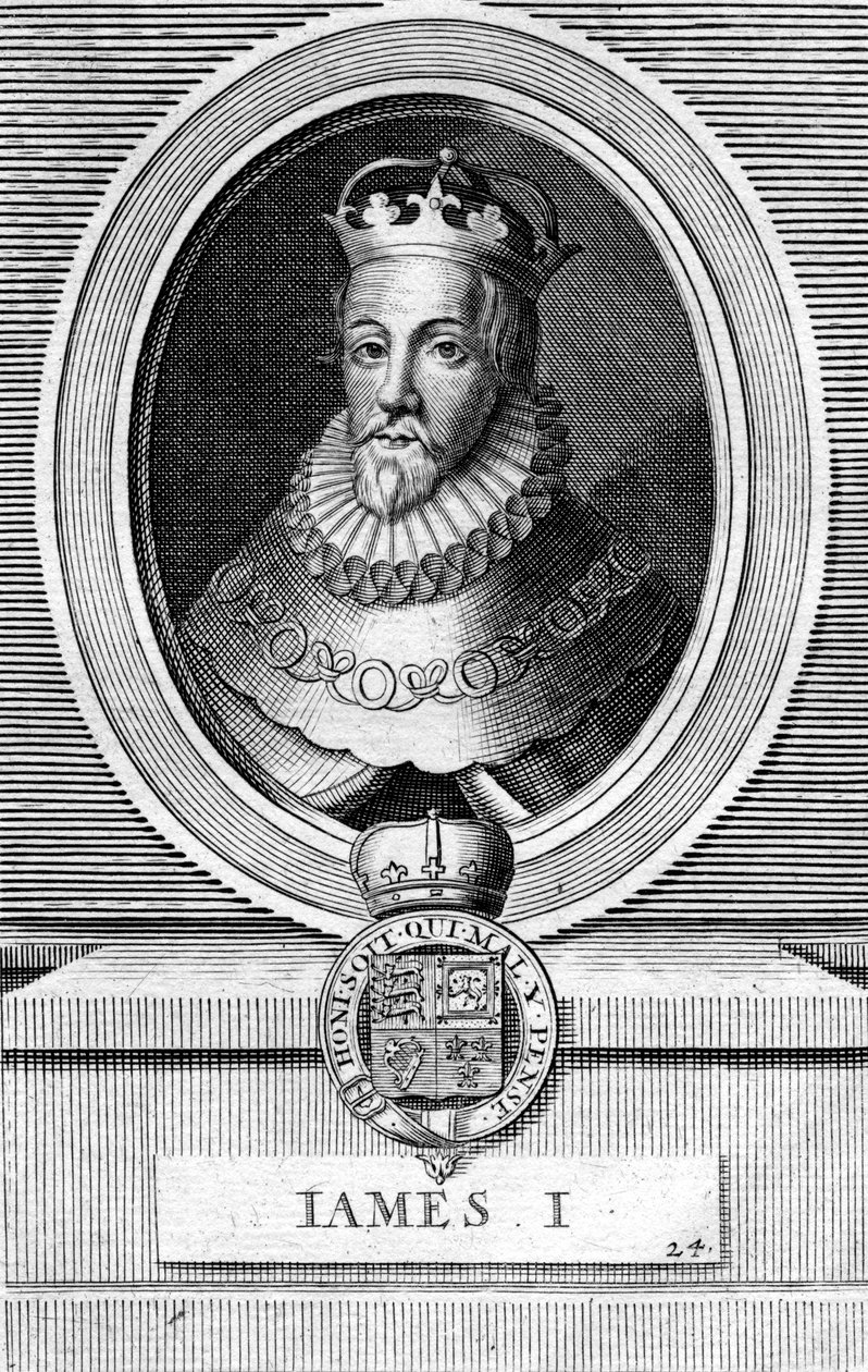 James I. von England von Unbekannt