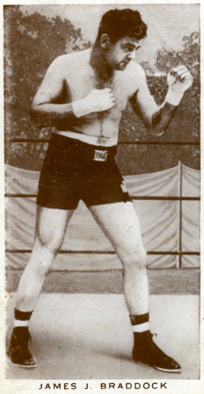 James J. Braddock, irisch-amerikanischer Boxer, 1938 von Unbekannt