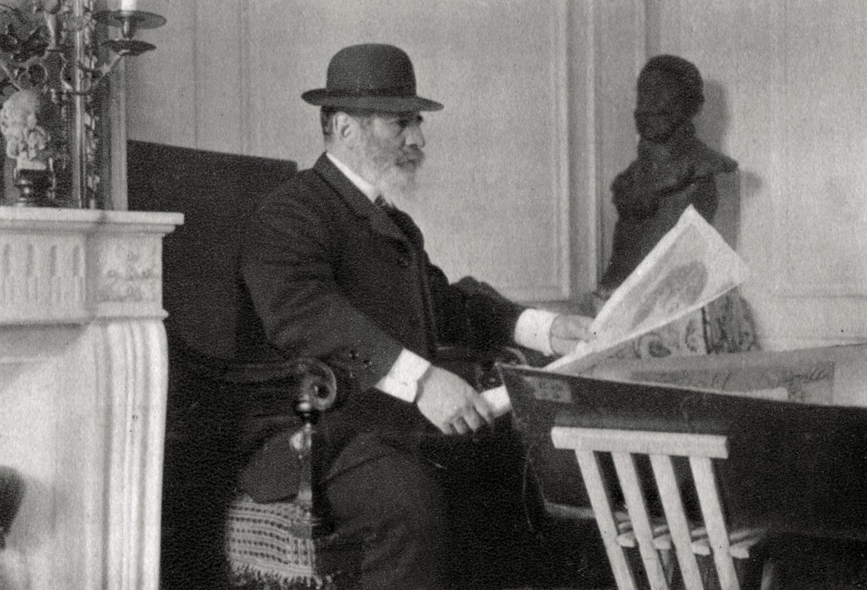 Jean-Francois Raffaelli, französischer Künstler, 1891 von Unbekannt