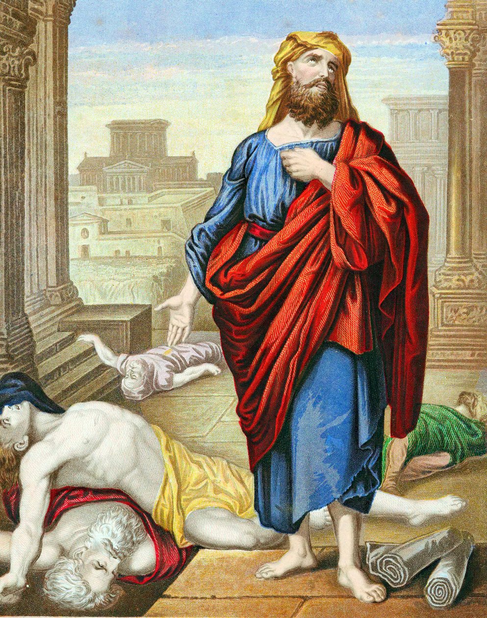 Jeremia, Prophet des Alten Testaments, um 1860 von Unbekannt