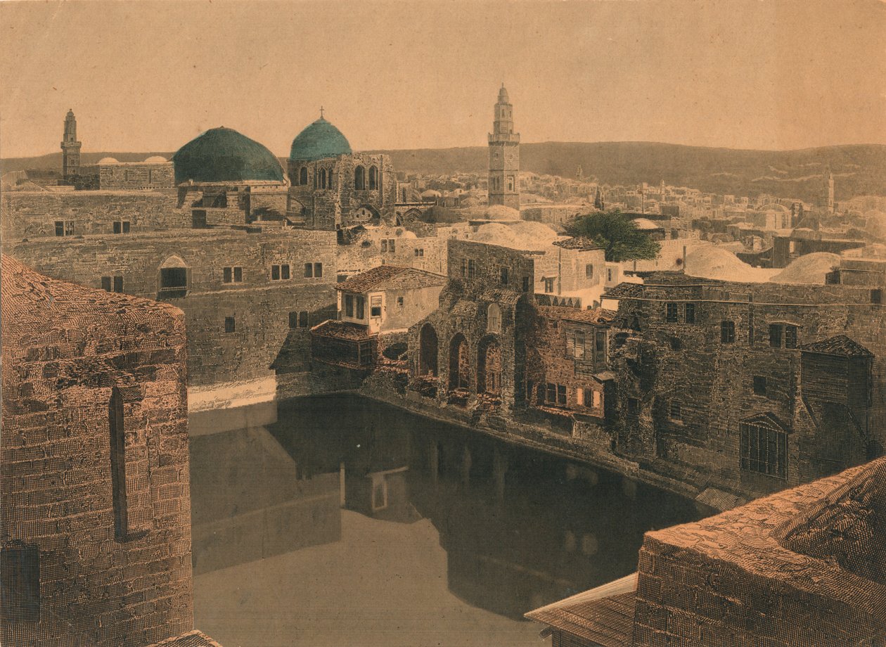 Jerusalem, Mitte bis Ende des 19. Jahrhunderts von Unbekannt