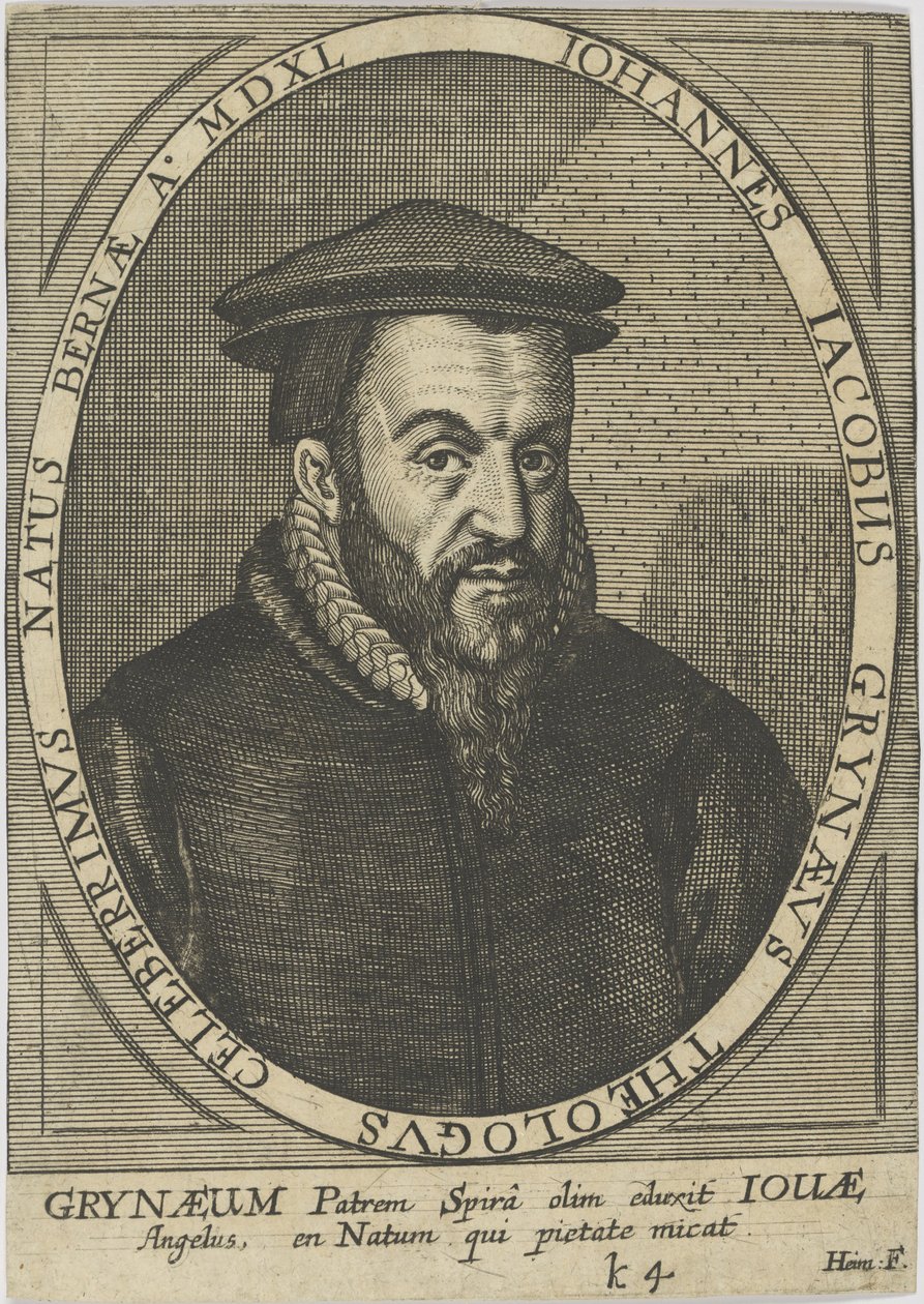 Johann Jakob Grynaeus 1540-1617, 1650 von Unbekannt