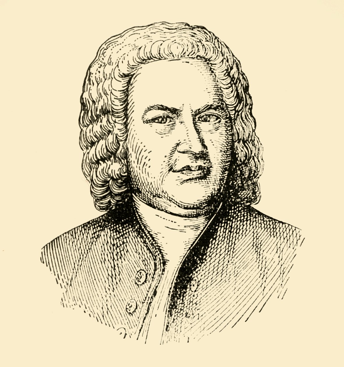 Johann Sebastian Bach, 1933 von Unbekannt