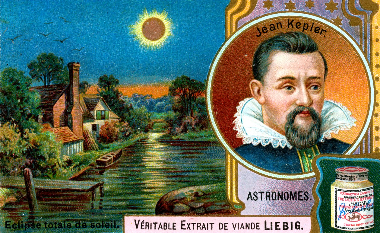 Johannes Kepler, deutscher Astronom, ca. 1900 von Unbekannt