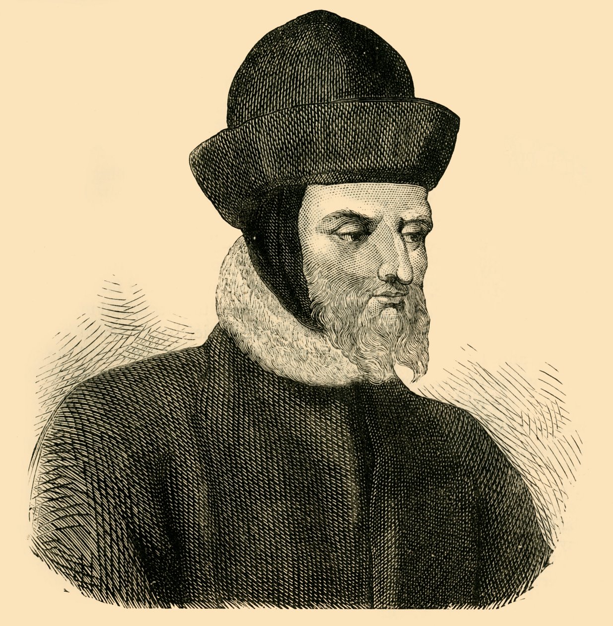John Gower, um 1878 von Unbekannt
