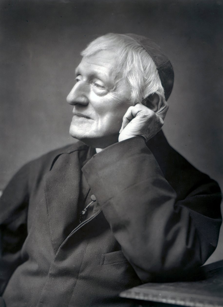 John Henry Newman, britischer Kardinal, spätes 19. Jahrhundert von Unbekannt