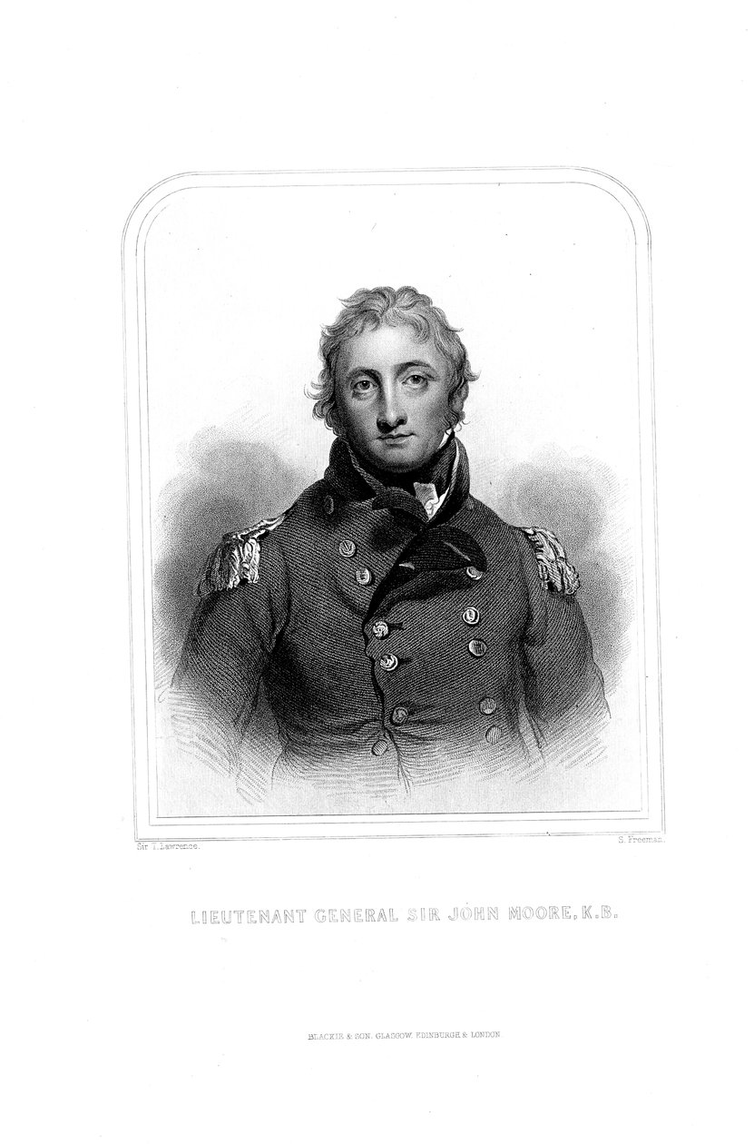 John Moore, schottisch-geborener britischer Soldat von Unbekannt
