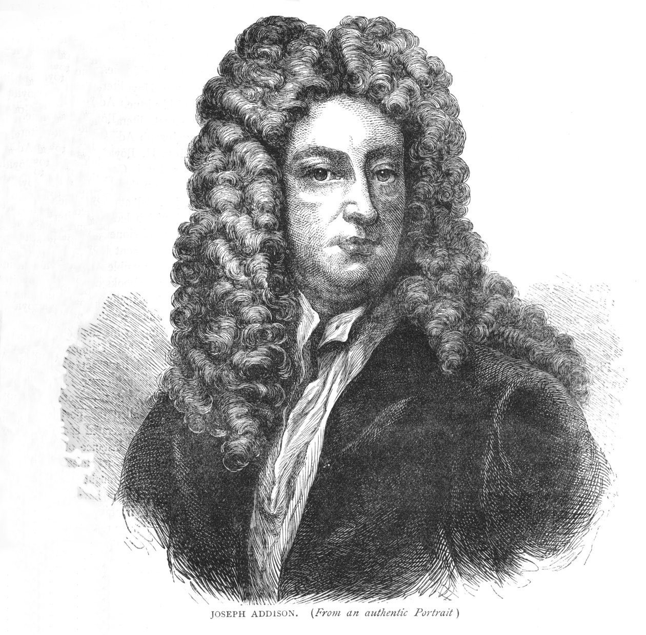 Joseph Addison, englischer Schriftsteller und Politiker, ca. 1870 1878 von Unbekannt