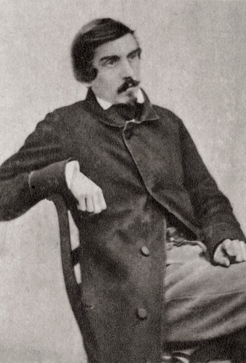 Jules de Goncourt, französischer Autor, 1868 von Unbekannt