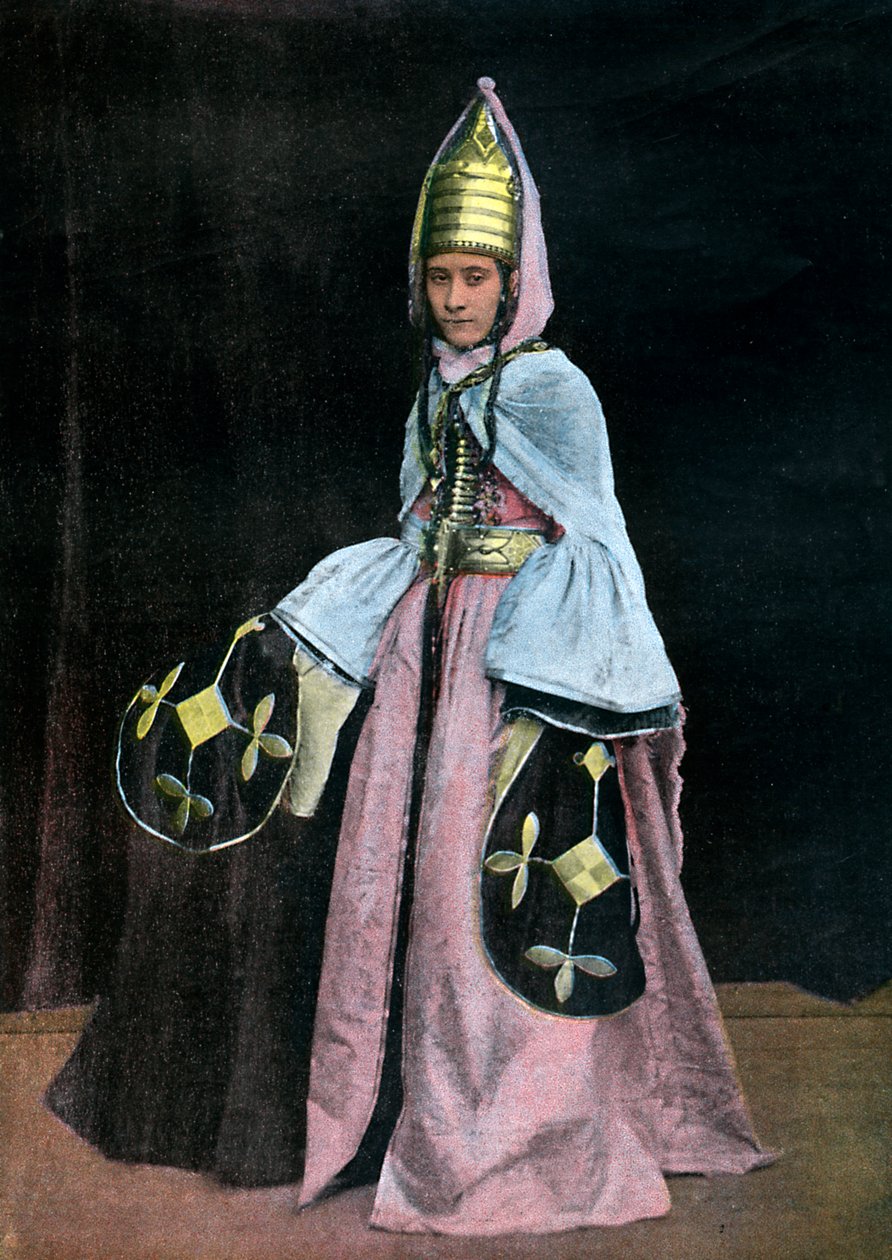 Kabardinische Frau, ca. 1890 von Unbekannt