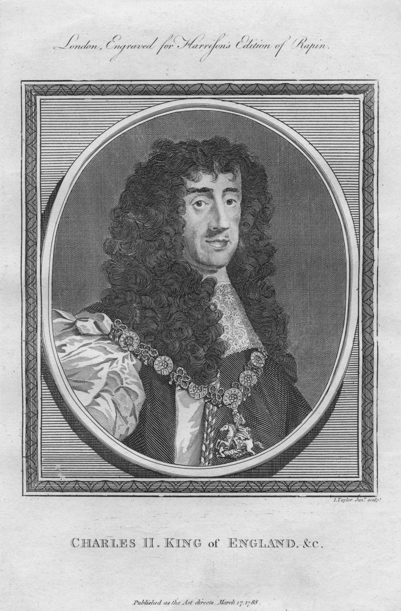 König Karl II., 1788 von Unbekannt