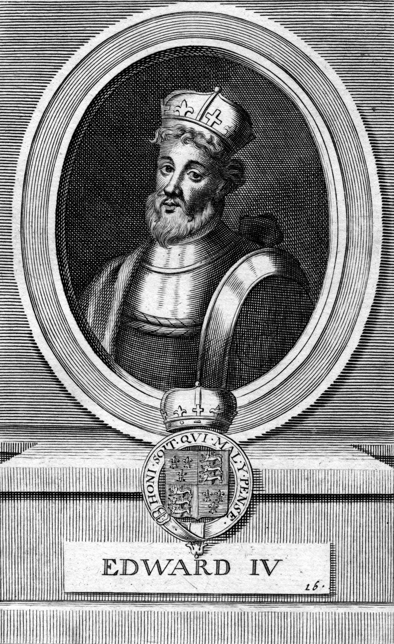 König Eduard IV. von England von Unbekannt