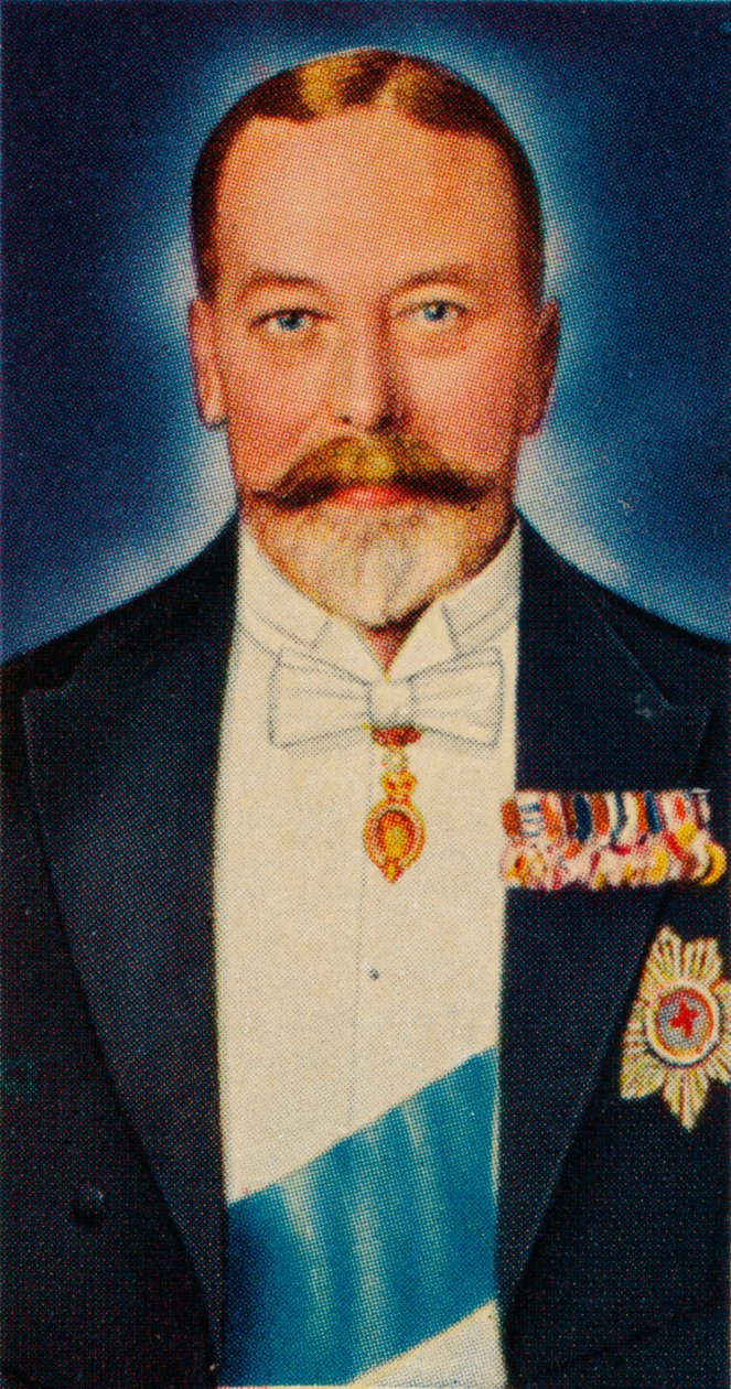 König Georg V. in Hofkleidung, 1935 von Unbekannt