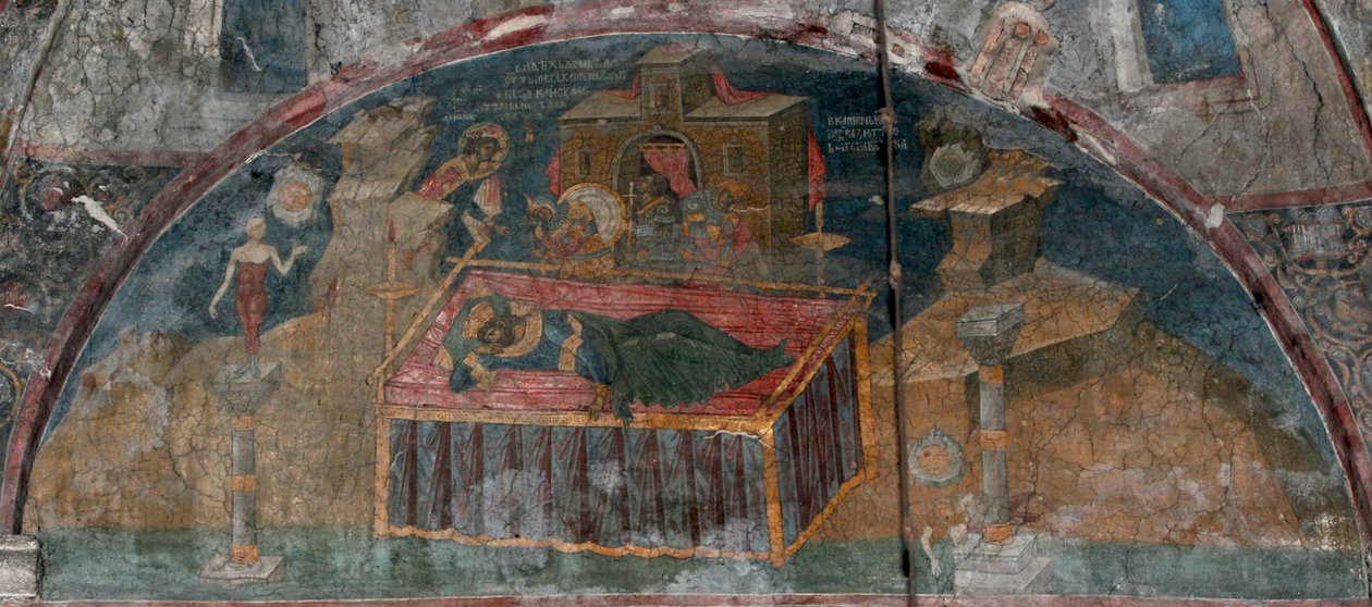 König Nebukadnezars Traum, ca. 1350 von Unbekannt