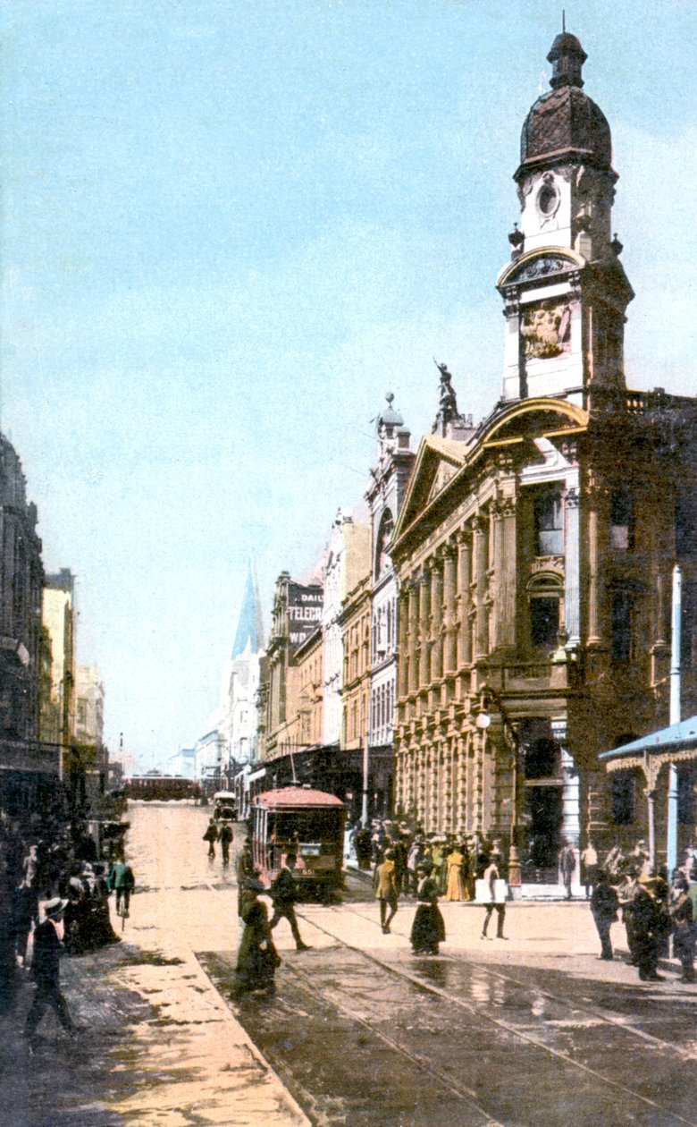 King Street, Sydney, Australien, ca. 1900er von Unbekannt