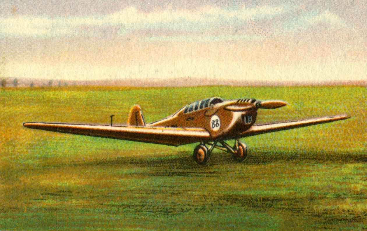 Klemm L 25 E Flugzeug, 1932 von Unbekannt