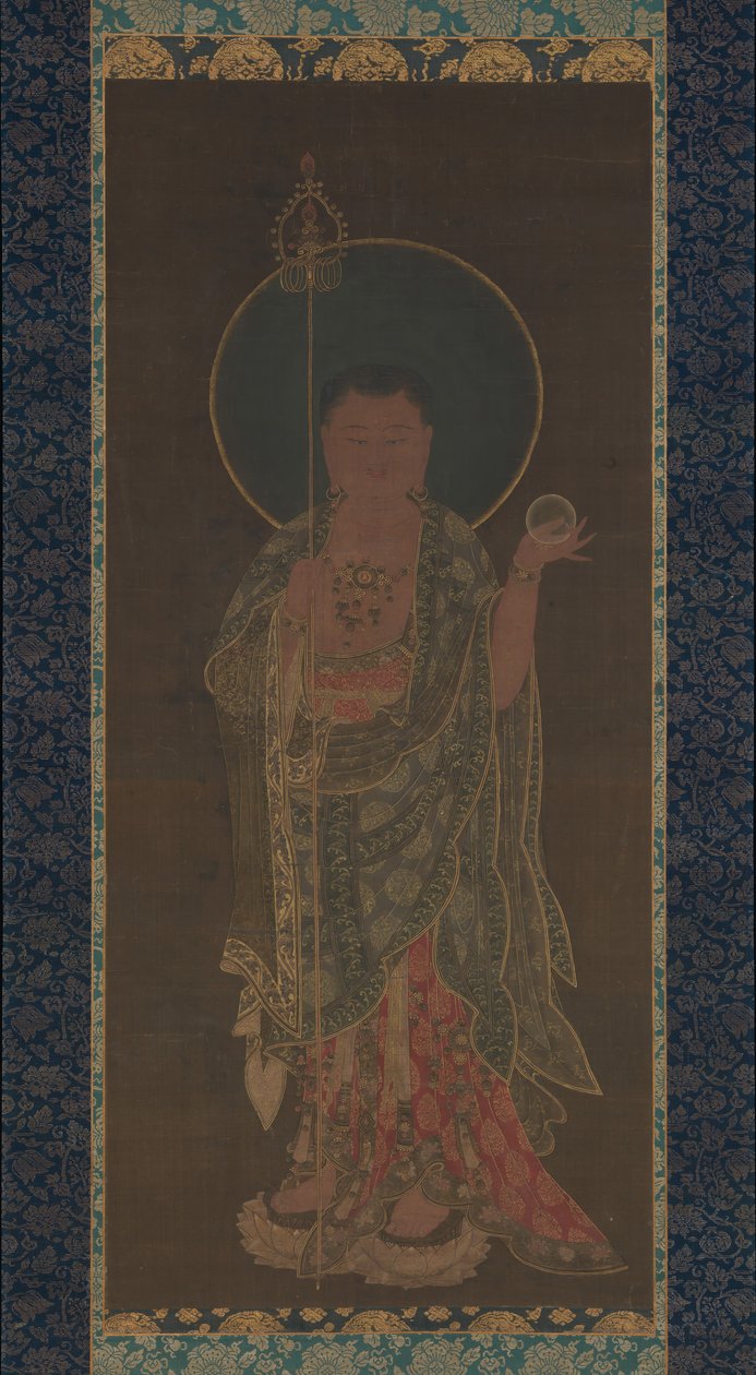 Kshitigarbha, erste Hälfte des 14. Jahrhunderts von Unbekannt