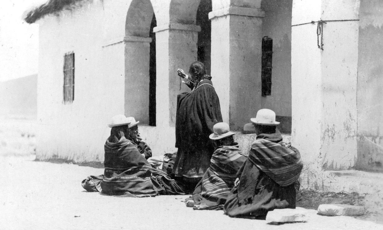 La Paz, Bolivien, um 1900er von Unbekannt