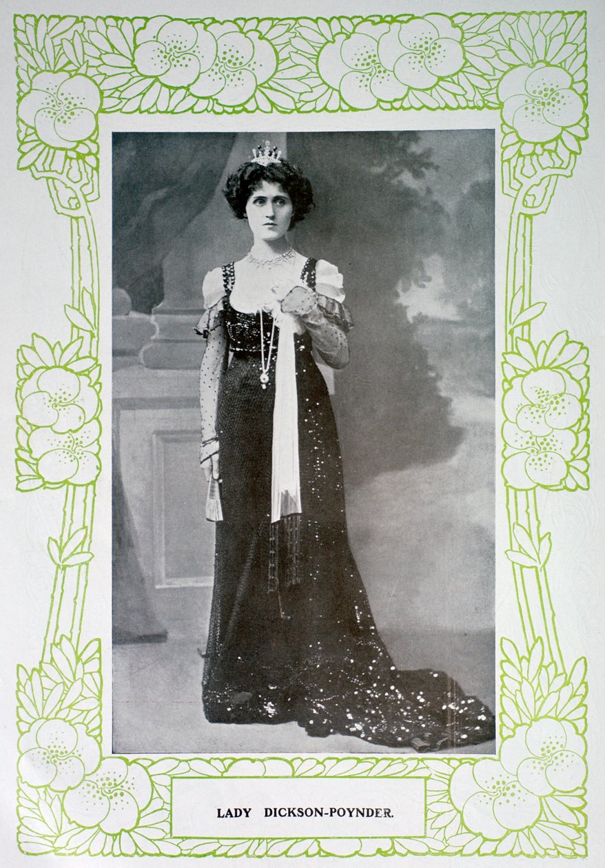 Lady Dickson-Poynder, 1901 von Unbekannt