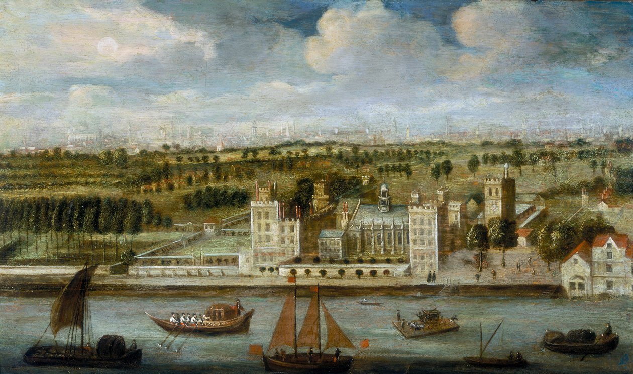 Lambeth Palace, ca. 1715 von Unbekannt