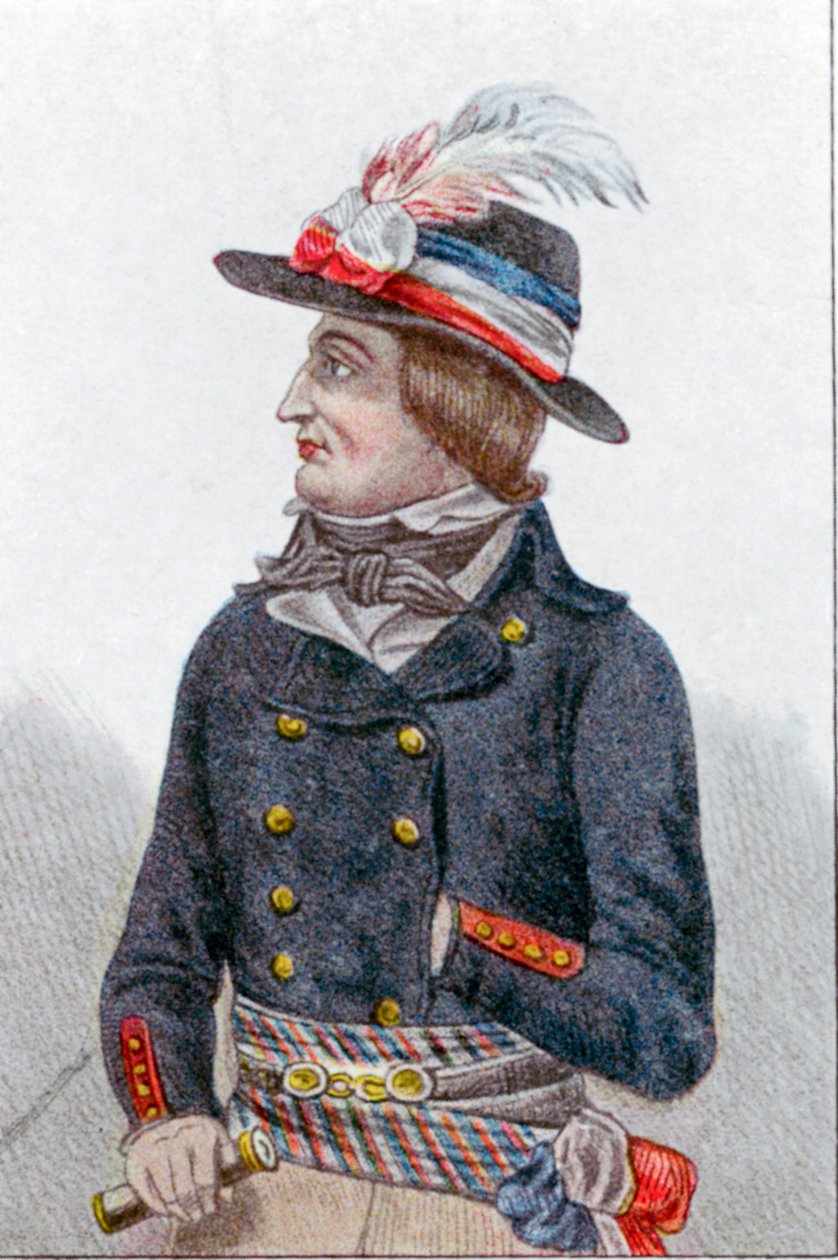 Lazare Nicolas Marguerite Carnot, französischer Revolutionär von Unbekannt