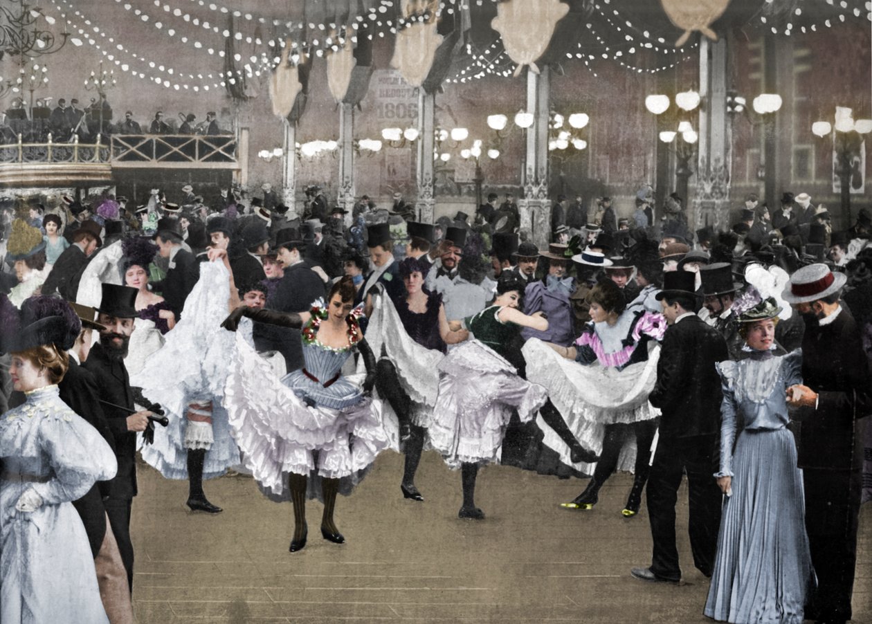 Le Bal Du Moulin-Rouge, 1900 von Unbekannt
