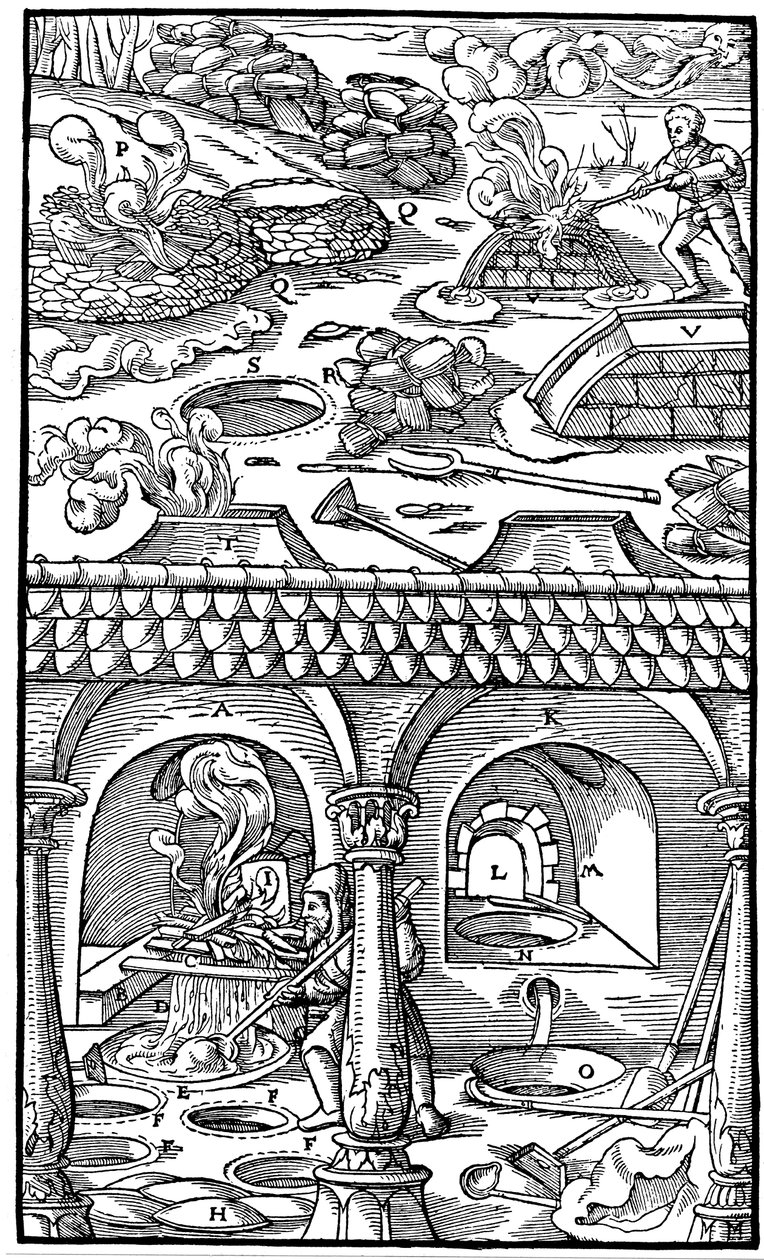 Bleischmelze von Unbekannt