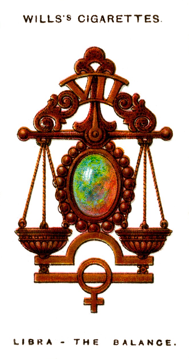 Waage, Die Balance, 1923 von Unbekannt