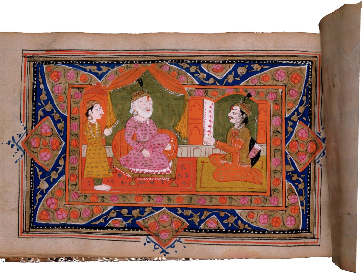 Leben von Krishna, 18.-19. Jahrhundert von Unbekannt