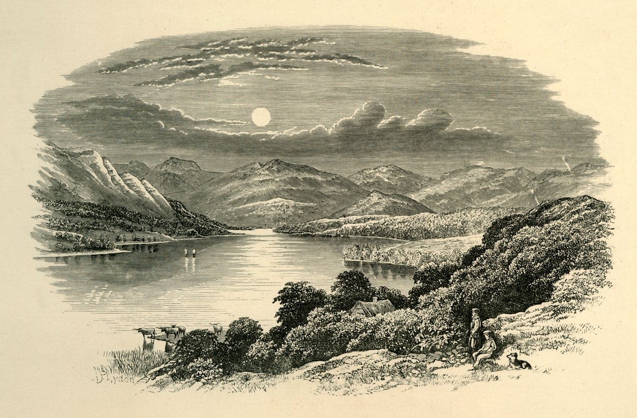 Loch Awe, um 1890 von Unbekannt