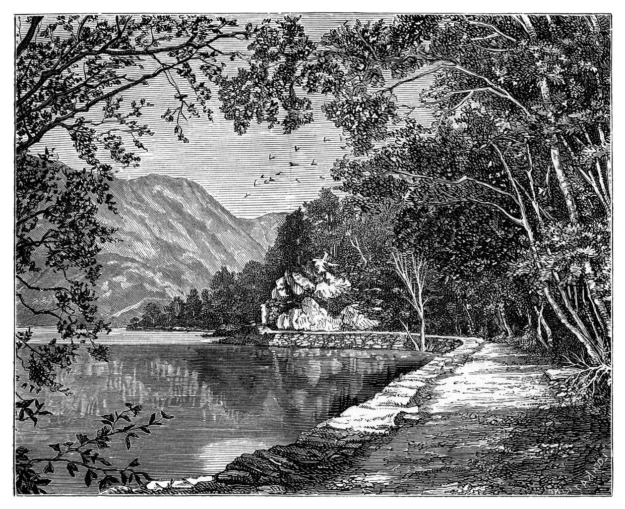 Loch Katrine, Schottland von Unbekannt