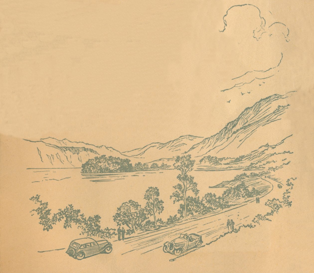 Loch Lomond, ca. 1936 von Unbekannt