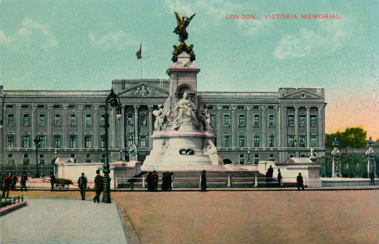 London, Victoria Memorial, ca. 1913 von Unbekannt