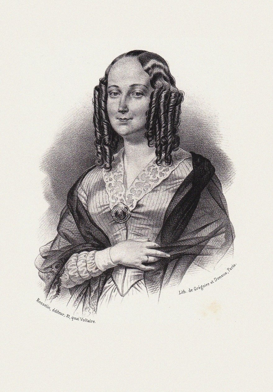 Louise Colet von Unbekannt