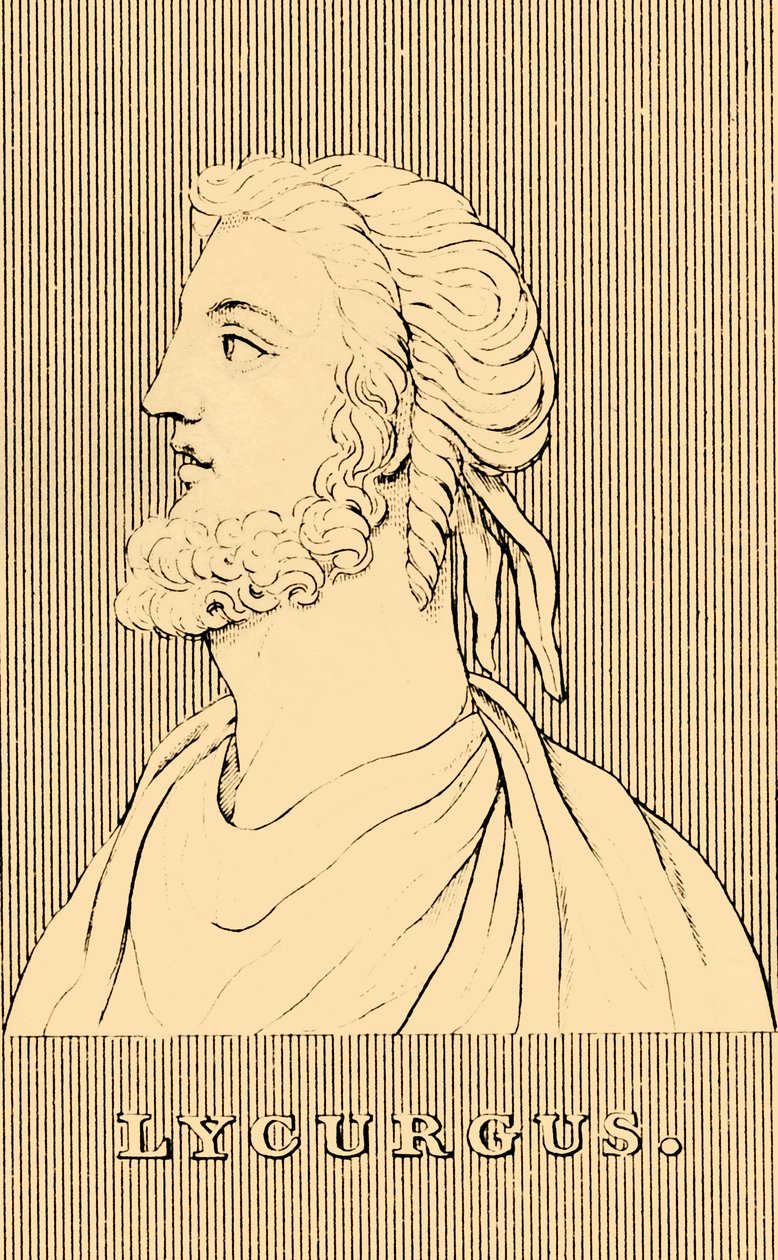 Lycurgus, ca. 820 v. Chr., 1830 von Unbekannt