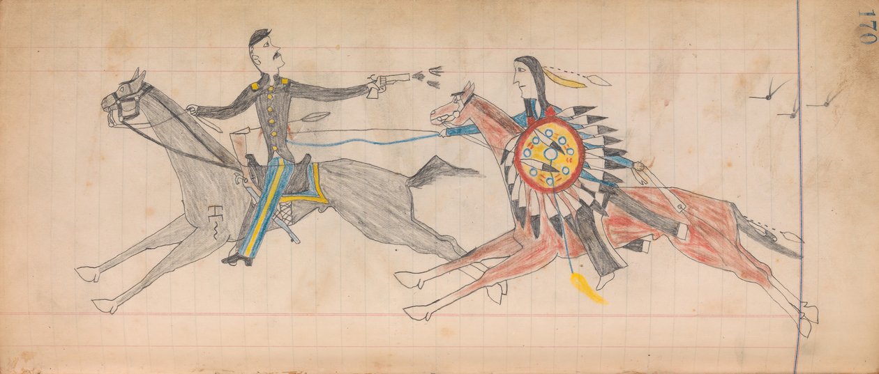 Maffet Ledger: Zeichnung, ca. 1874-81 von Unbekannt