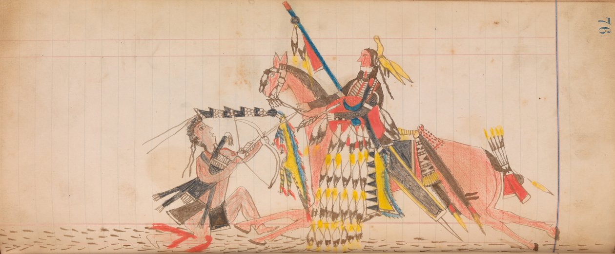 Maffet Ledger: Zeichnung, ca. 1874-81 von Unbekannt