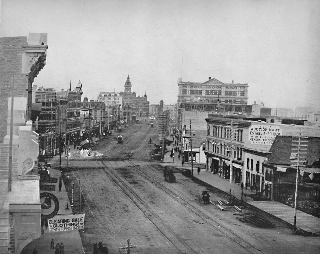 Hauptstraße, Winnipeg, Manitoba, um 1897 von Unbekannt