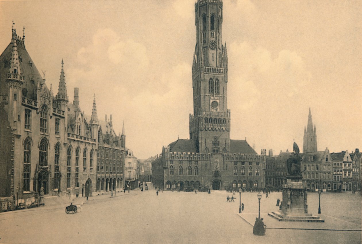 Marktplatz, ca. 1910 von Unbekannt