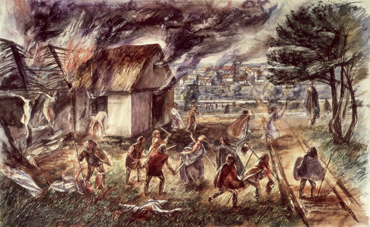 Massaker in Londinium, 60 n. Chr. von Unbekannt