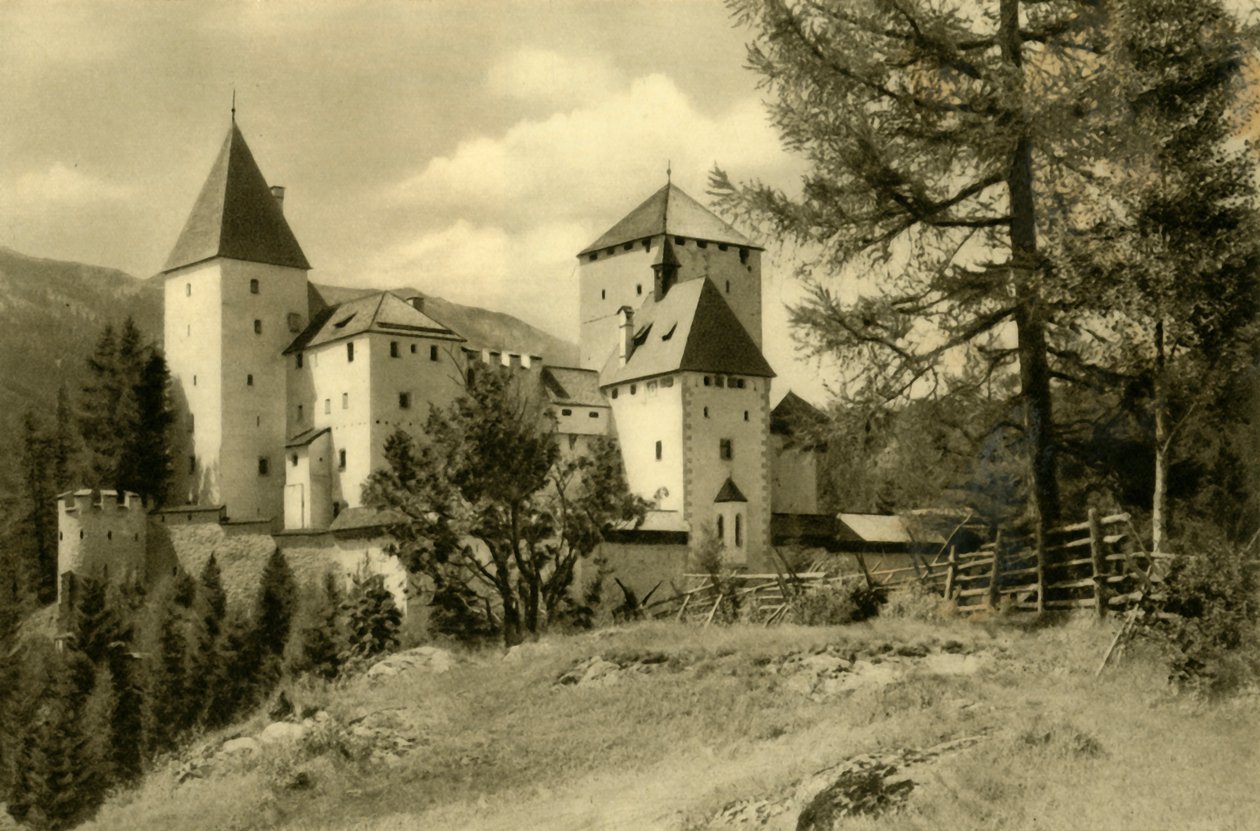Burg Mauterndorf, Österreich, um 1935 von Unbekannt