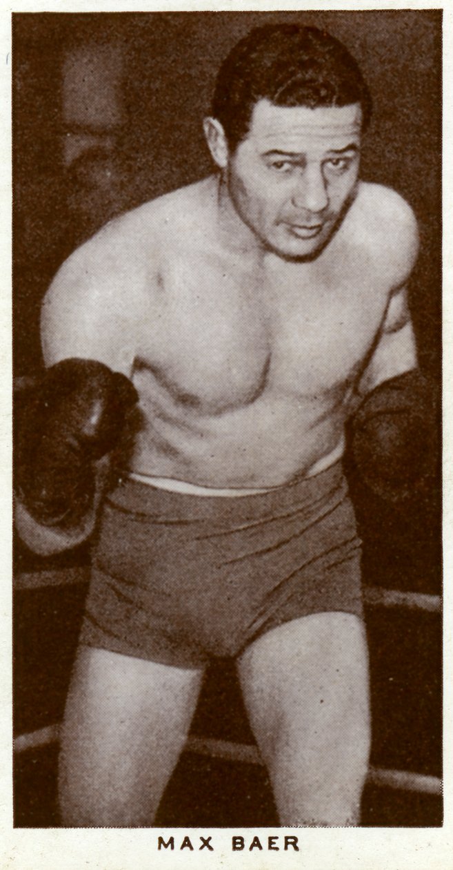 Max Baer, amerikanischer Boxer, 1938 von Unbekannt