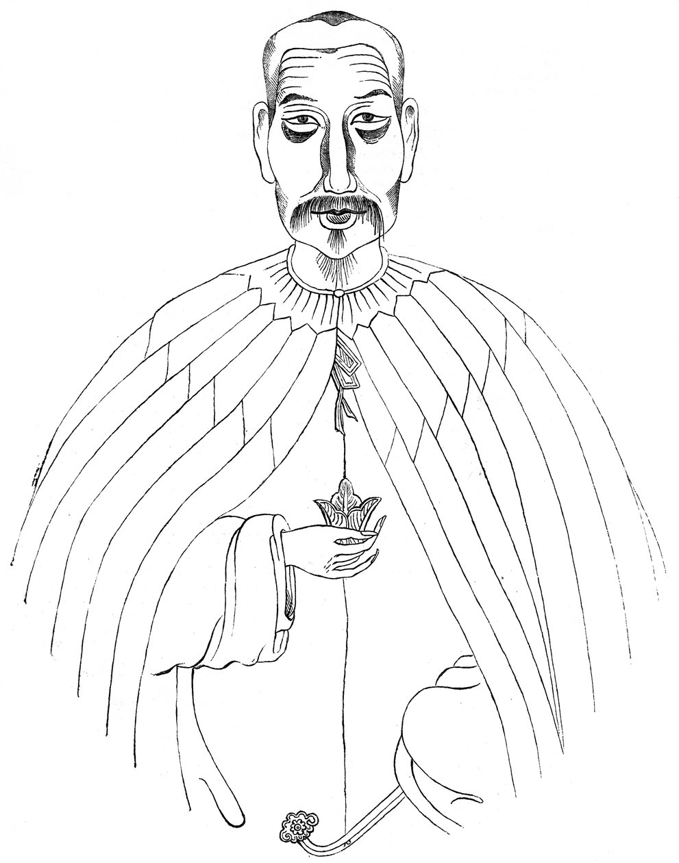 Mianning, Kaiser von China, ca. 1850 von Unbekannt