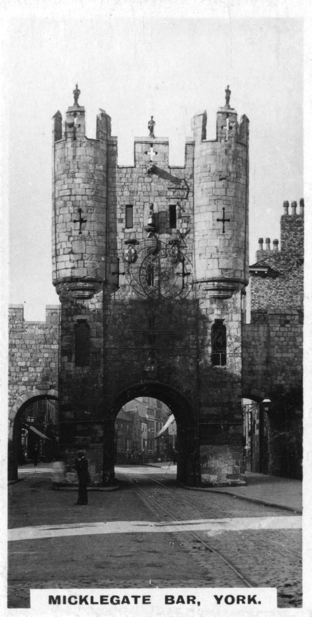 Micklegate Bar, York, um 1920er Jahre von Unbekannt