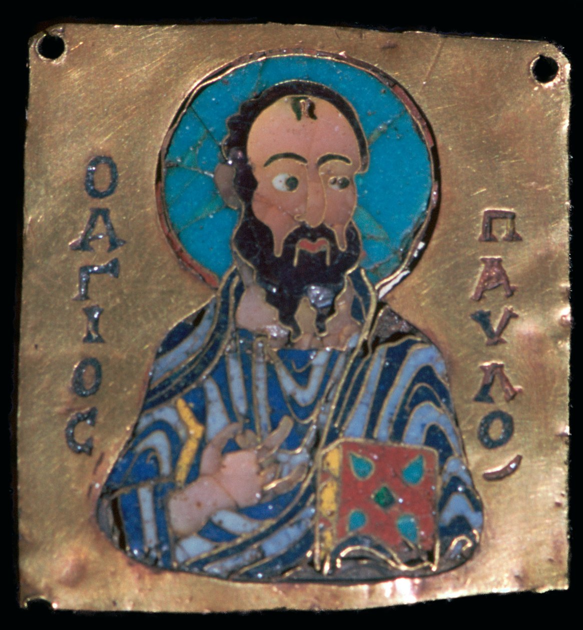 Miniaturdarstellung des Heiligen Paulus, 10. Jahrhundert von Unbekannt