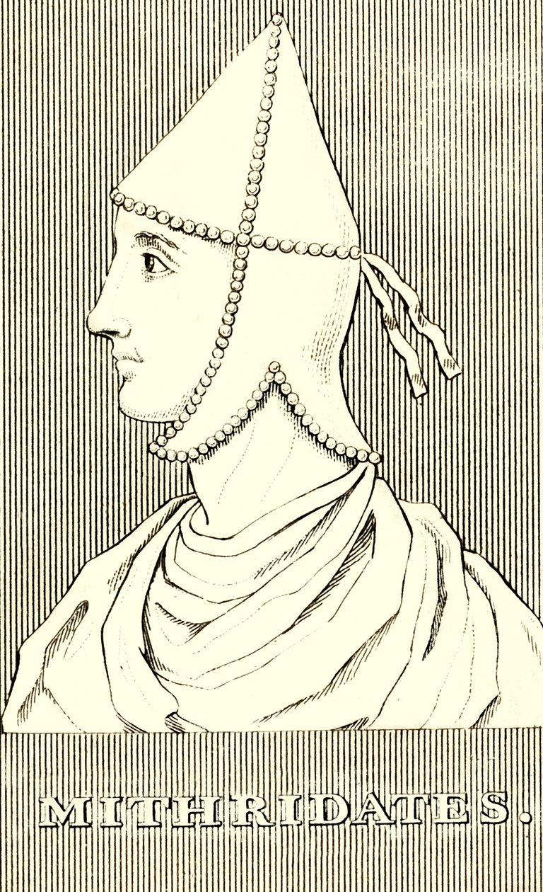 Mithridates, 65-110 n. Chr., 1830 von Unbekannt