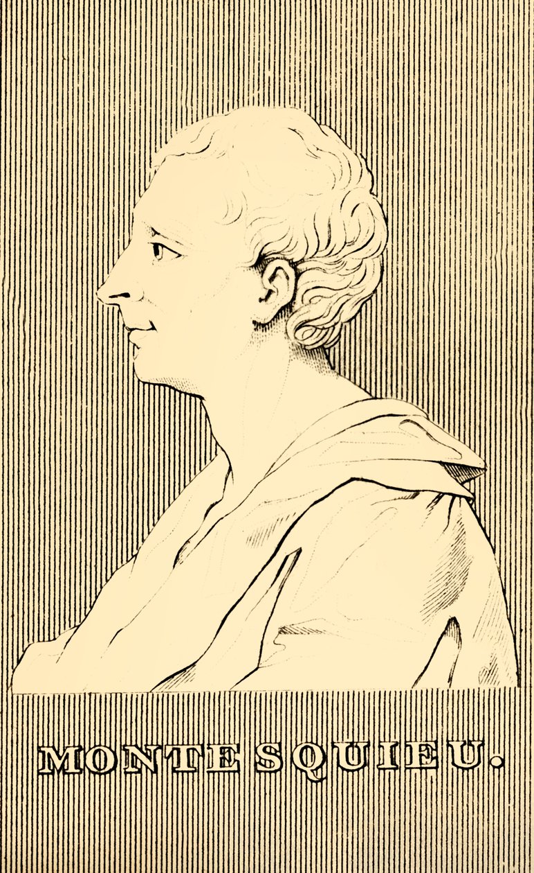 Montesquieu, 1689-1755, 1830 von Unbekannt