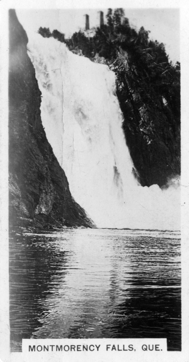 Montmorency-Fälle, Quebec, Kanada, ca. 1920er von Unbekannt