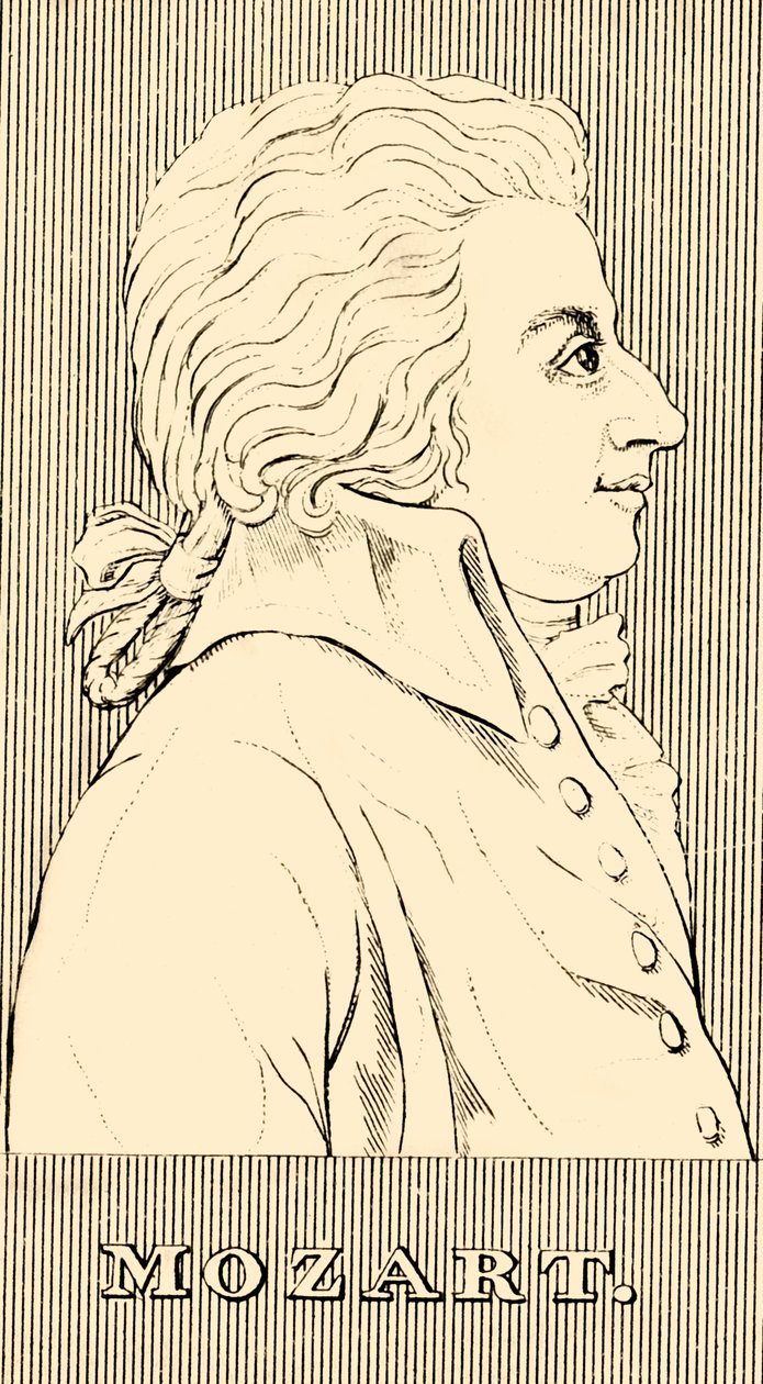 Mozart von Unbekannt